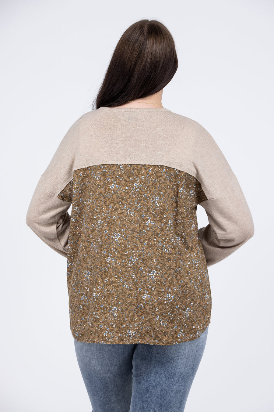 Hey There Women's Woven Long Sleeve Top