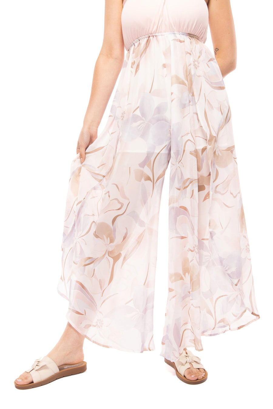 It's A Good Day Women's Halter Neckline Jumpsuit