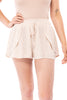 Don't Be Shy Women's Lightweight Crochet Shorts