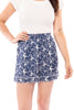 Keep Me Guessing Women's Floral Frayed Hem Shorts
