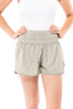 Beauty Women's Sporty High Waisted Shorts