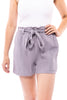 Let's Live It Up Women's Removable Belt Shorts