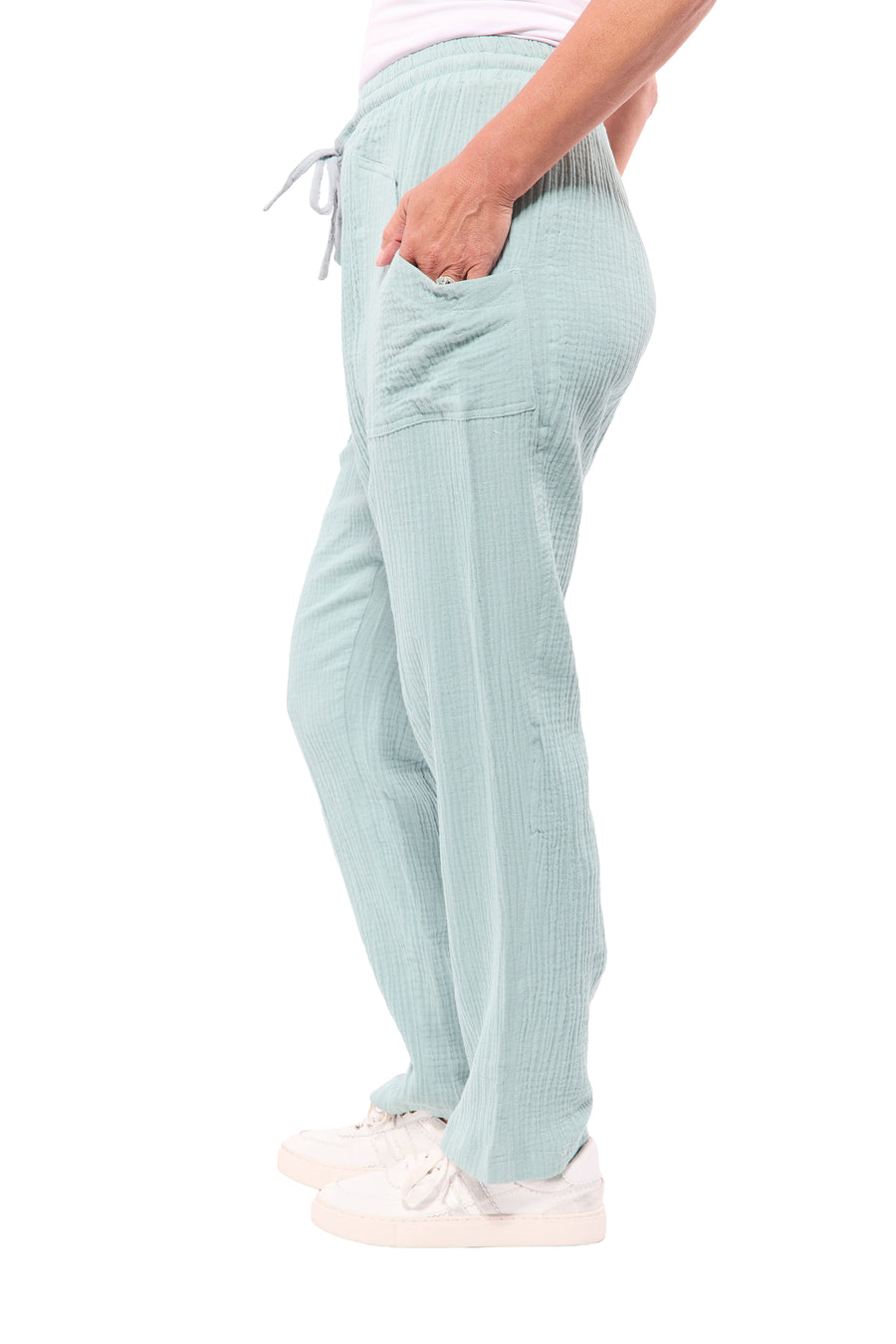 Love Life Women's Lightweight Straight Leg Pants