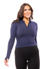 High Stakes Half Zip Women's Long Sleeve Top *Final Sale*