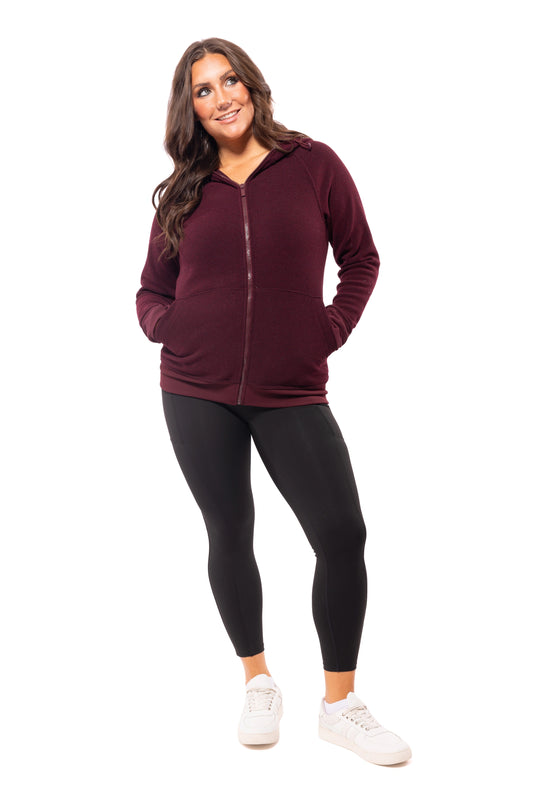 Purposeful Style Women's Zip Up Hoodie