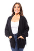 Textured Women's Relaxed Open Front Cardigan *Final Sale*
