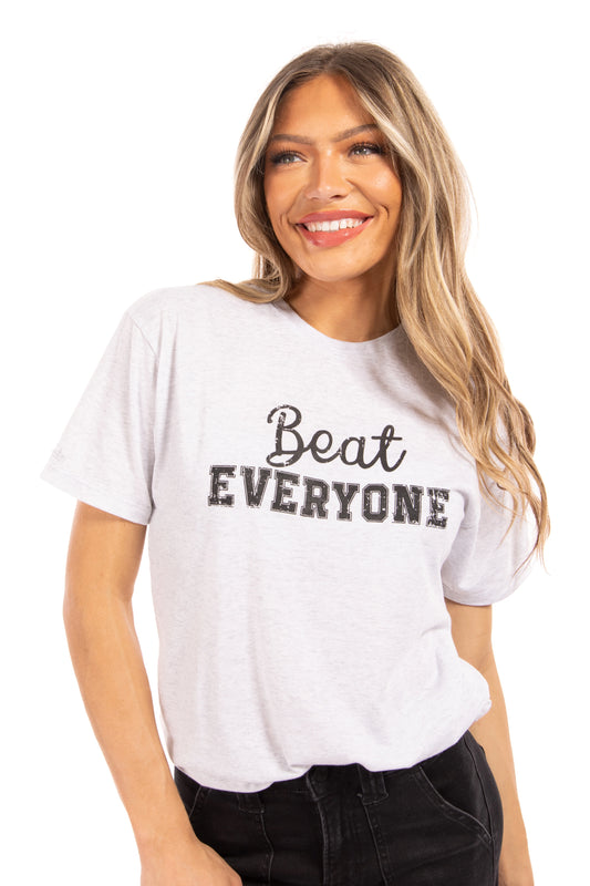 "Beat Everyone" Graphic Tee