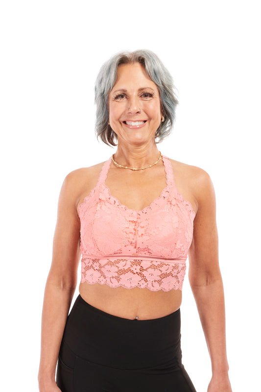 Juliette Women's Deluxe Racerback Lace Bralette