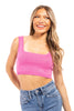Right To Party Women's Ribbed Bralette *Final Sale*