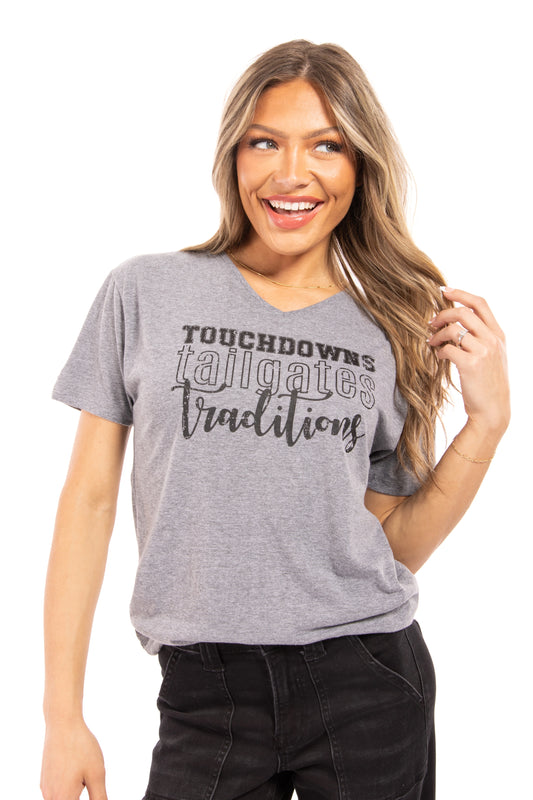 "Touchdowns, Tailgates, Traditions" Graphic Tee