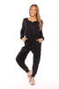 Jumping For Joy Women's Snap Button Closure Jumpsuit *Final Sale*