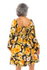 Love Affair Women's Lightweight Floral Print Long Sleeve Dress *Final Sale*