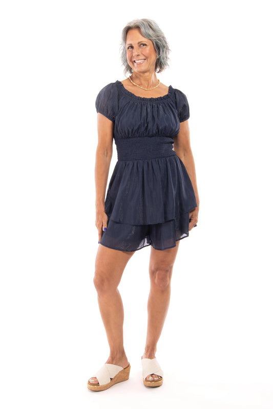 Sparkling Beauty Women's Flowy Romper