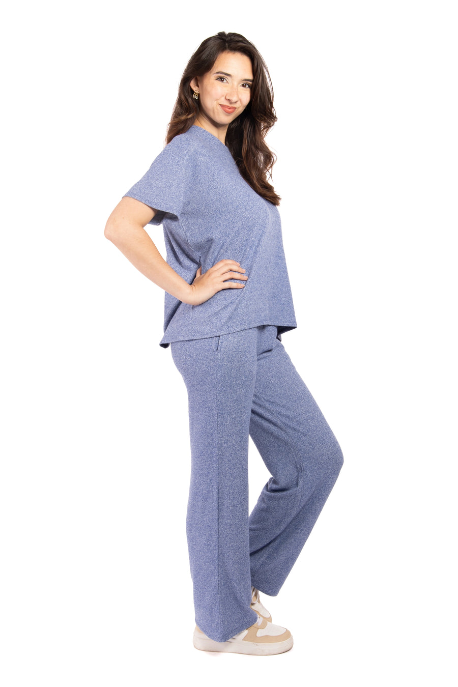 Women's Soft Heather Tee and Pants Set