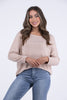 Quite Partial To Sparkle Women's Rhinestone Long Sleeve Top