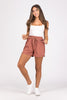 Zip You See That Women's High Rise Shorts