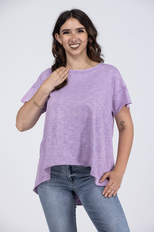 Wake Up With Determination Women's Casual Short Sleeve Top *Final Sale*