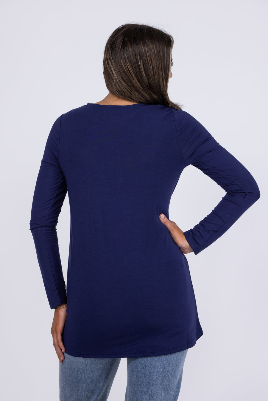 Give Me More Women's Hi-Low Long Sleeve Top *Final Sale*