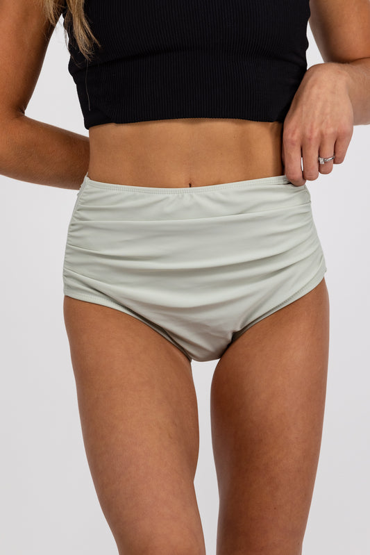 Sunny Day Women's High Waisted Swim Bottoms