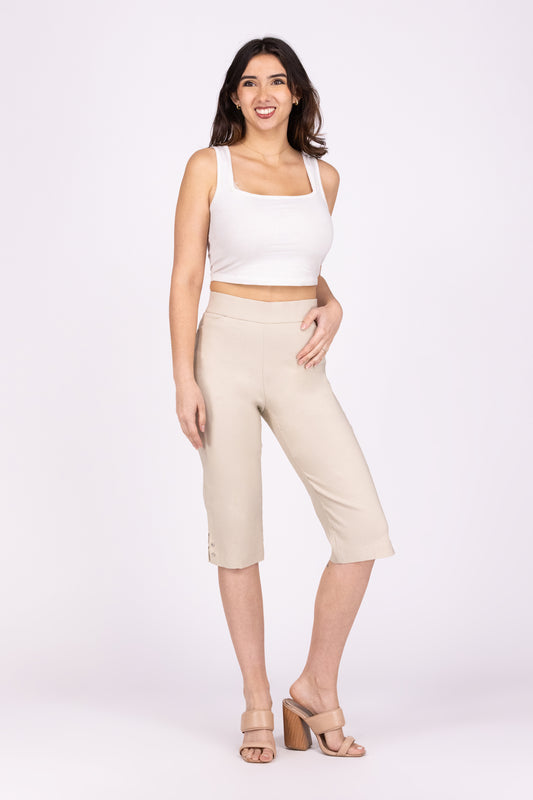 Work Some, Play Some Women's Mid-rise Capris