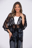 Sheer Perfection Women's Boho Crochet Lace Kimono