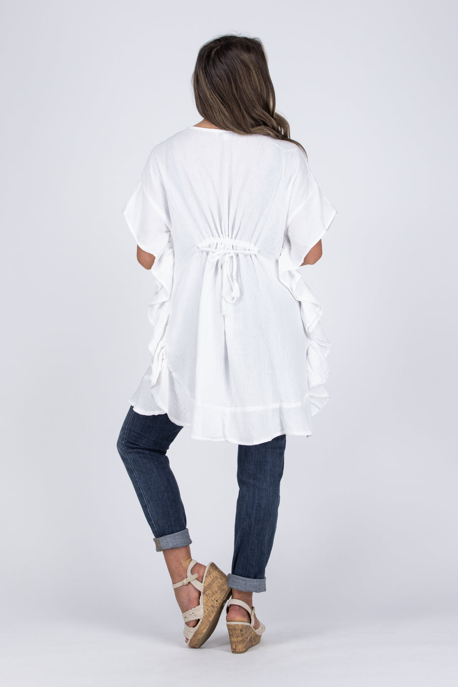 You Were There Beauty Women's Cover Up Top