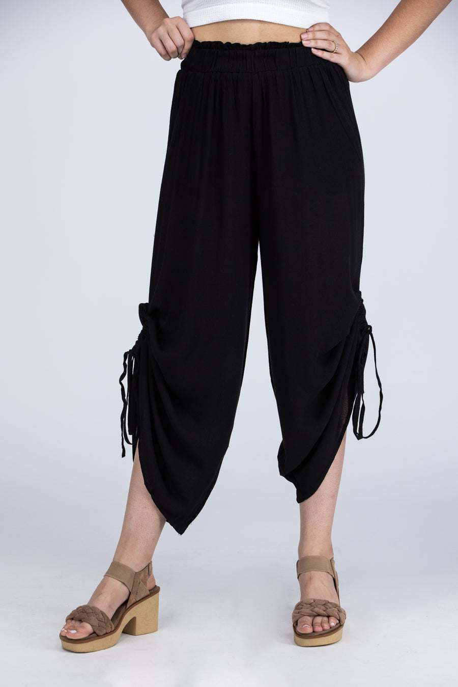 Showing Some Women's High-Waisted Ankle Pants