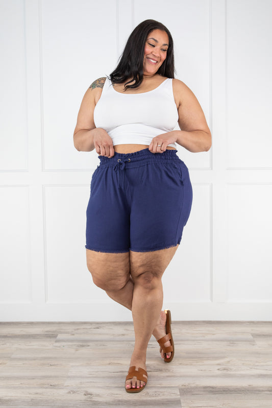 Fierce Lady Women's Casual Frayed Shorts *Final Sale*