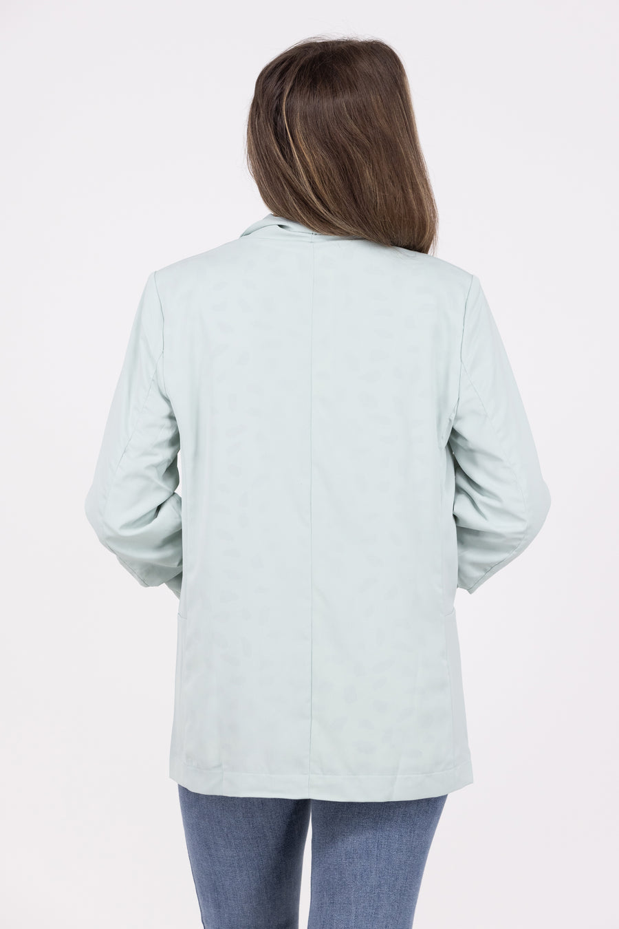 Surprise Inside Women's Ruched Blazer *Final Sale*