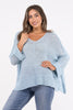Cool For The Summer Women's V-Neck Long Sleeve Top