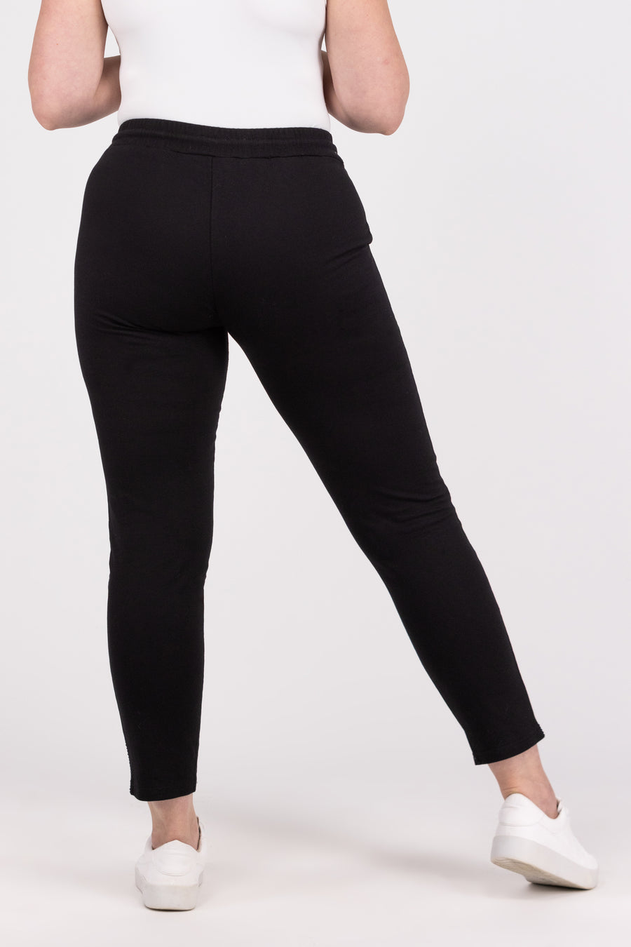 Light The Way Women's Rhinestone High Waist Joggers