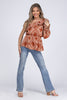 Take A Message Women's Ruffle One Shoulder Long Sleeve Top *Final Sale*