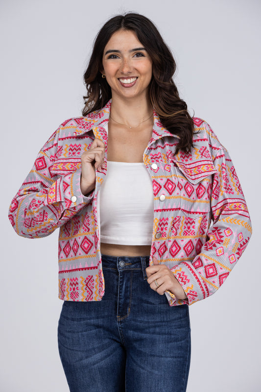 Show It Off Women's Patterned Jacket
