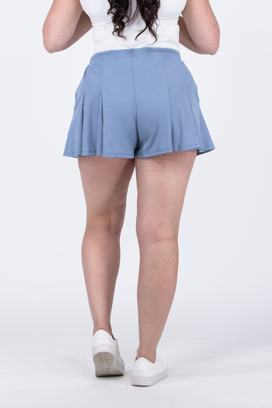 Confidence Women's Pleated Flare Shorts