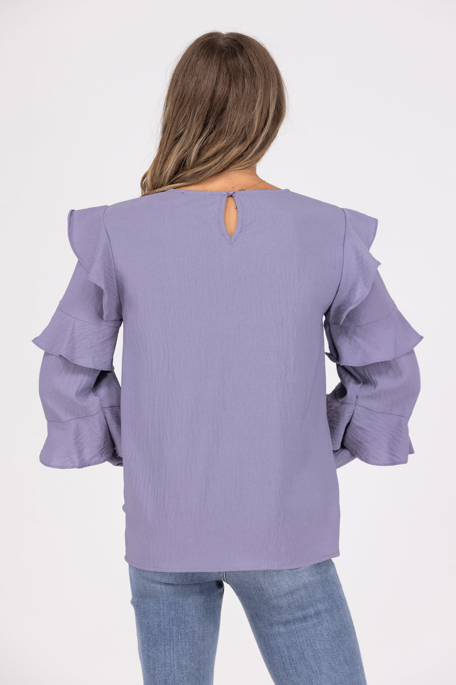 For The Love Of Ruffles Long Sleeve Top