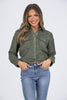 House Of Memories Women's Long Sleeve Button Up Top *Final Sale*