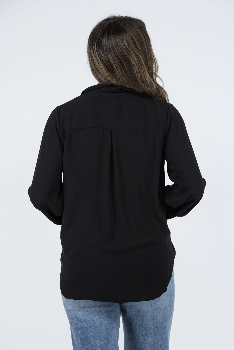 Time Is A Construct Women's Surplice Neck Long Sleeve Top