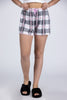 Jackie Women's Plaid Sleep Shorts