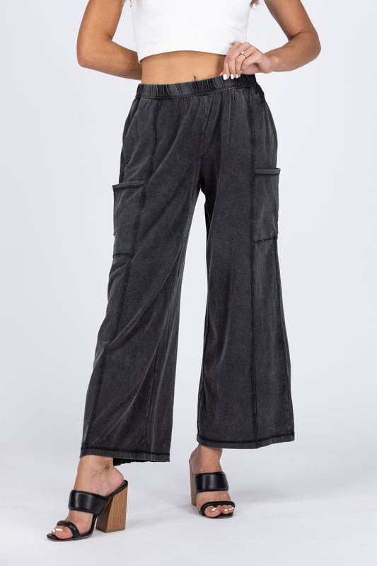 Walk, Don't Run Women's High-rise Wide Leg Pants