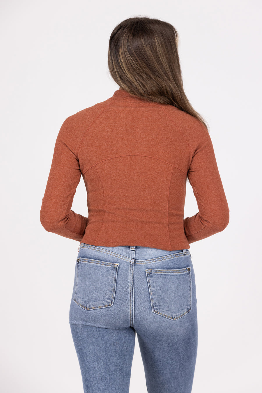 Live In Me All Day Women's Sporty Long Sleeve Half Zip Top *Final Sale*