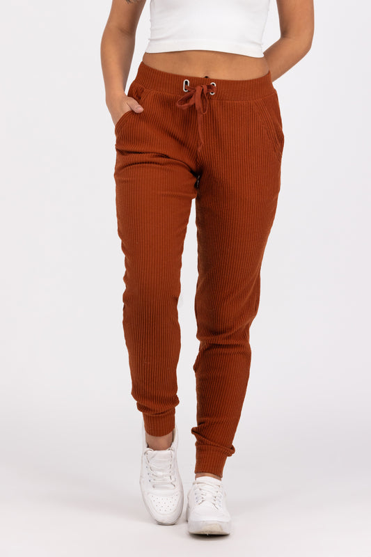 Meant For You Women's Ribbed Knit Joggers