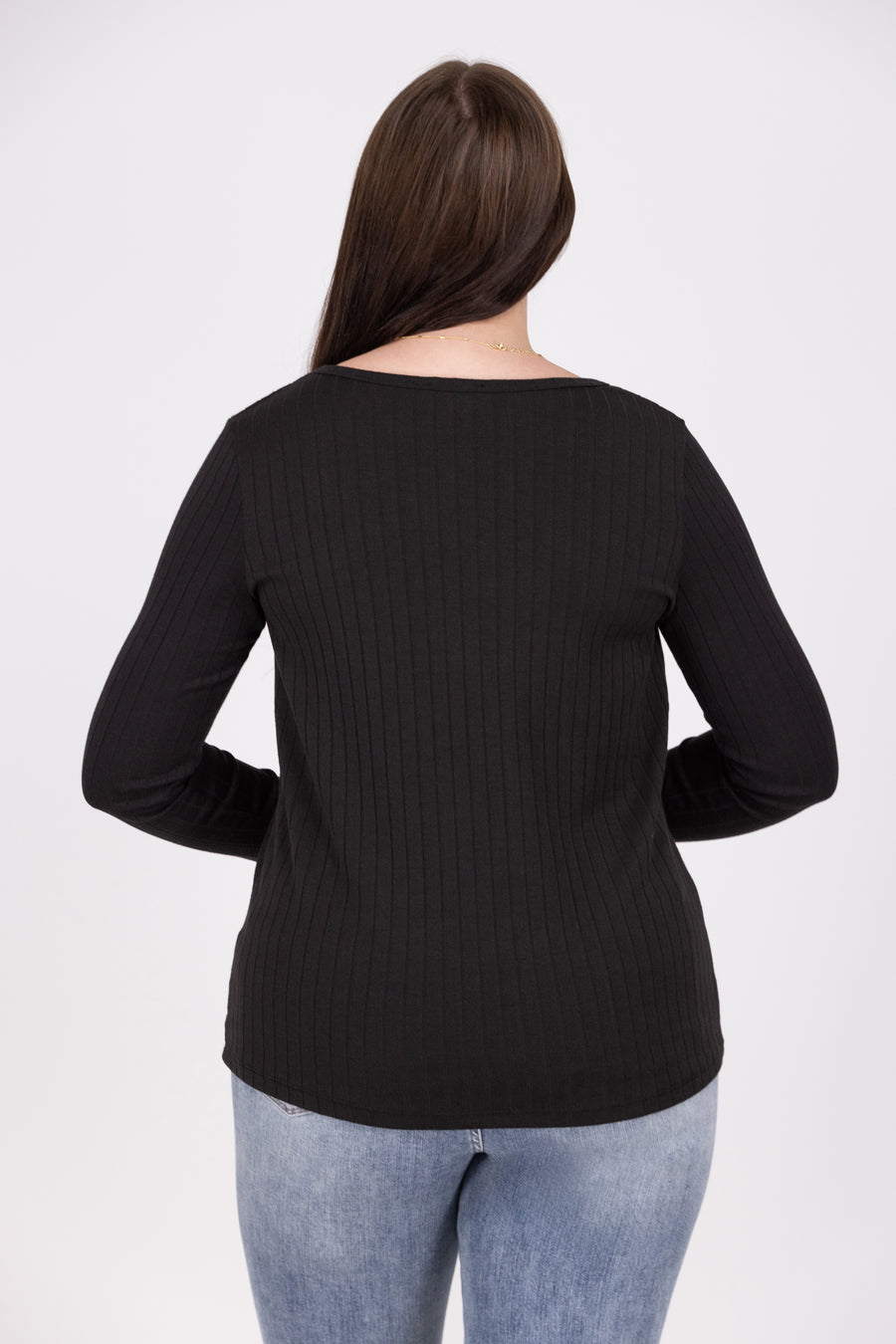 Two Of Us Women's Textured Long Sleeve Top *Final Sale*