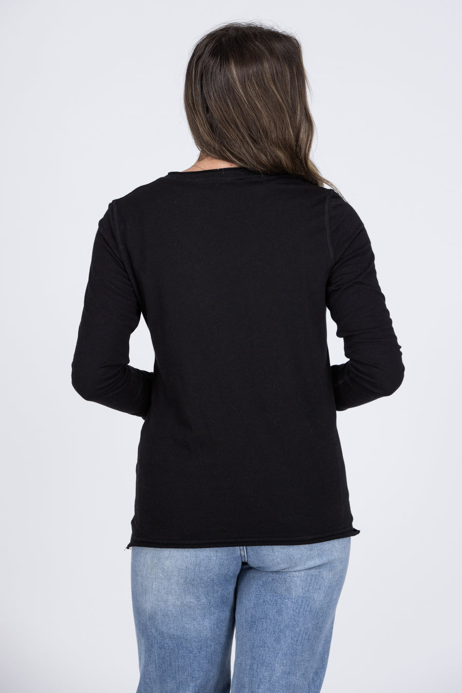 She's The Best Women's V-Neckline Long Sleeve Top *Final Sale*