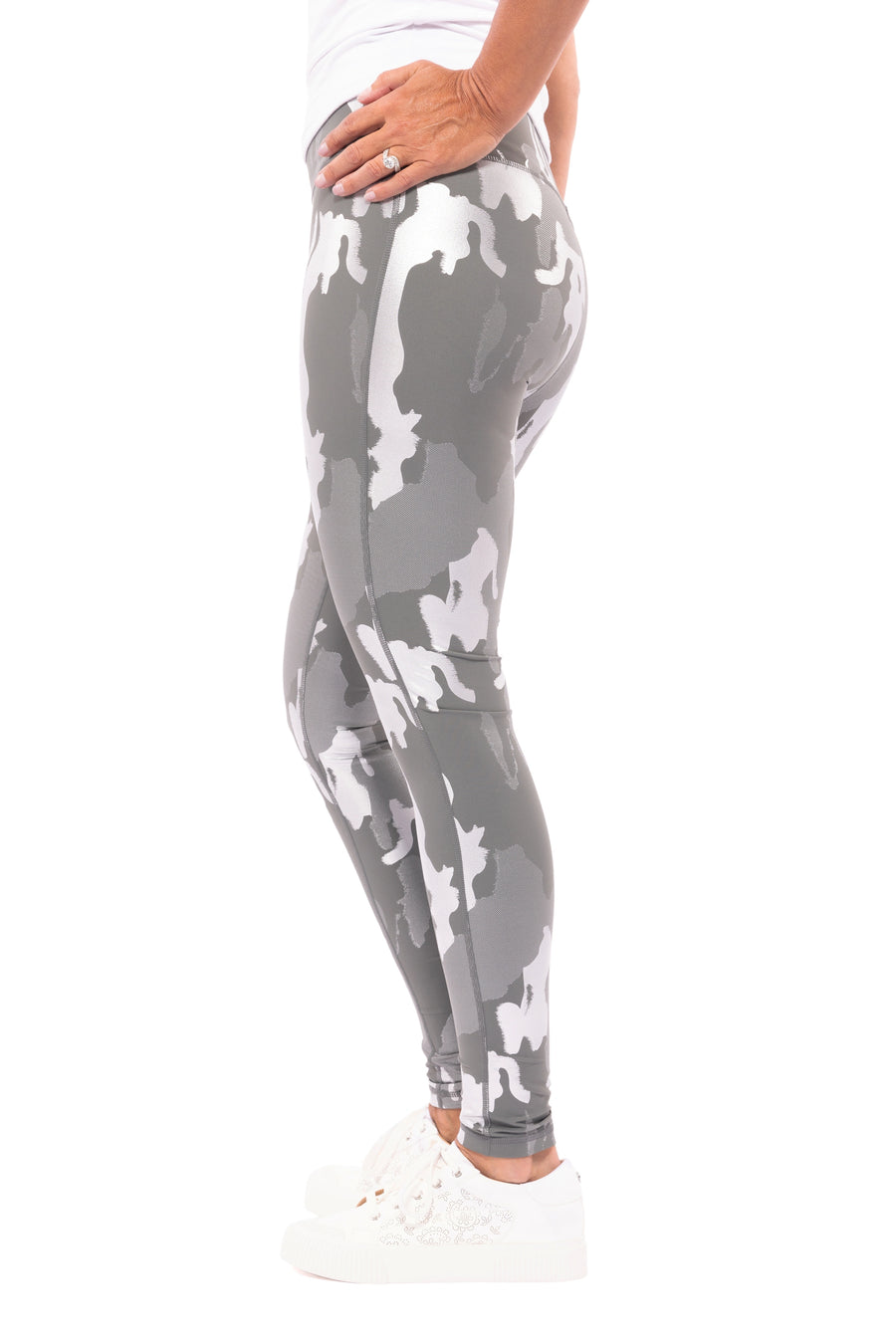 No Rush Women's Camo Print Stretch Leggings *Final Sale*