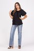 Love Will Remember Women's Elegant Puff Sleeve Top *Final Sale*