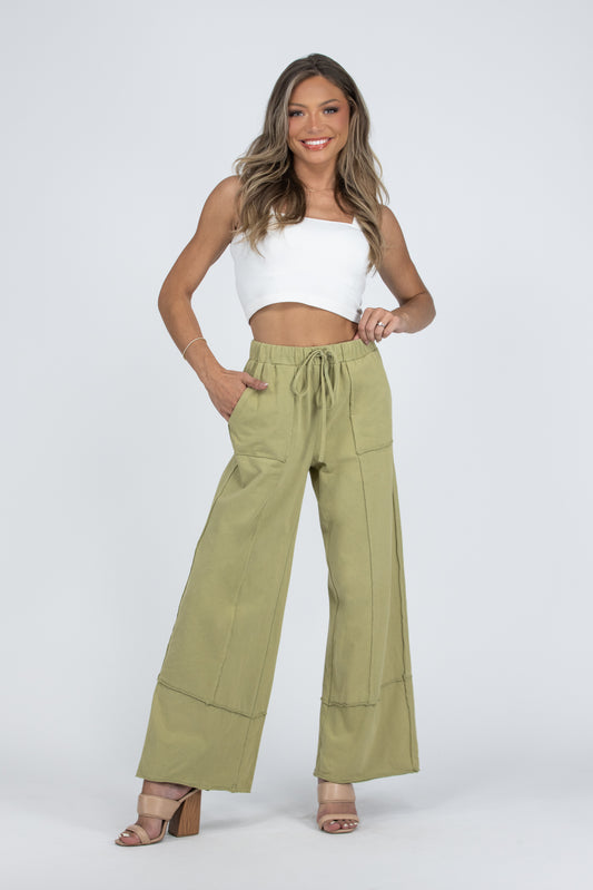 Kick Back And Relax Women's Relaxed Wide Leg Pants