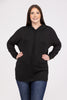 Joyful Whispers Women's Hoodie Long Sleeve Top