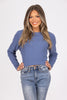 Do What You Can Do Women's Chevron Texture Sweater