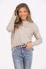 Marshmallows By The Fire Women's Round Neckline Hi-Lo Sweater *Final Sale*