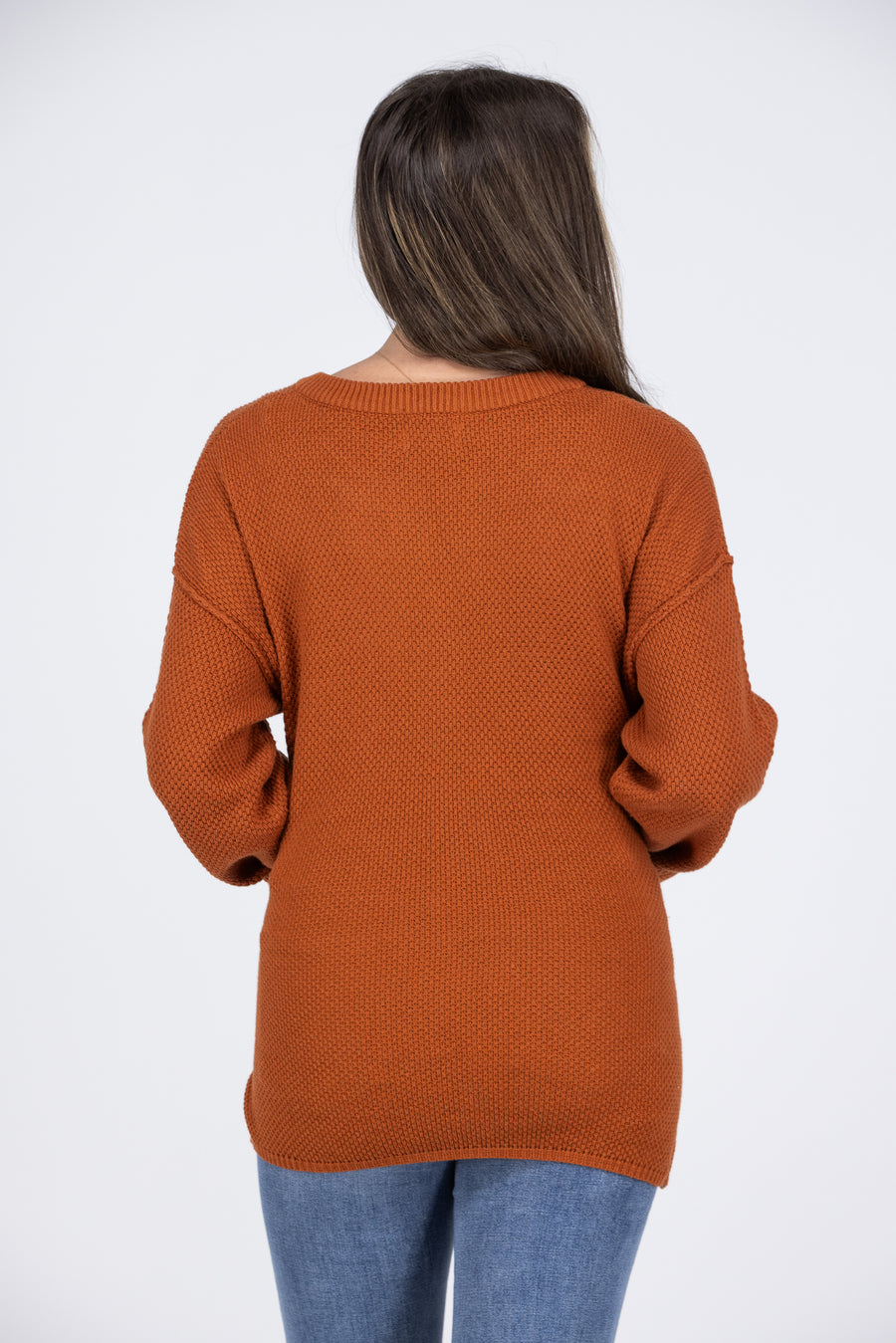 Instant Winner Women's Partial Front Button Sweater *Final Sale*